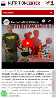 NutritionCenter.it android App screenshot 2